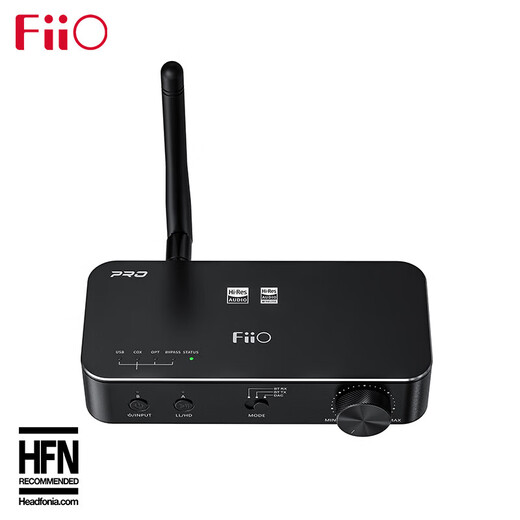 FiiO BTA30 Pro Bluetooth Audio Receiver and Transmitter Home TV Speaker Amplifier Adapter 2-in-1 Hard Solution HIFI Black