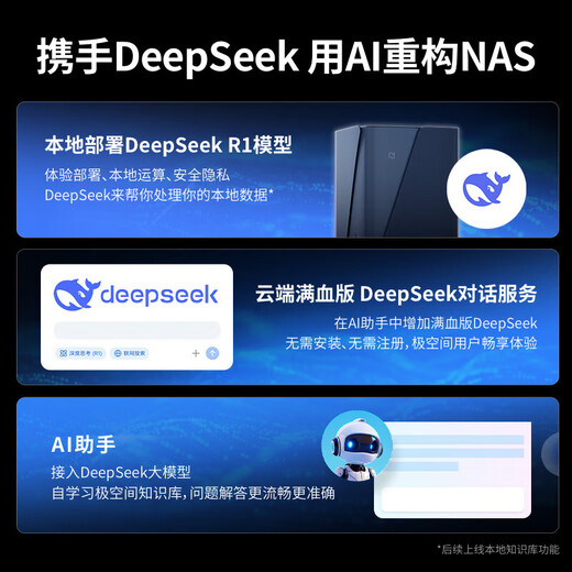 极空间Z423 nas私有云 旗舰版 32G 家庭网络存储 服务器 四盘位万兆网口家庭云硬盘 智能AI娱乐影音办公 Z423 旗舰搭配西数企业盘 16T*1 【正品设备质保两年硬盘三年】