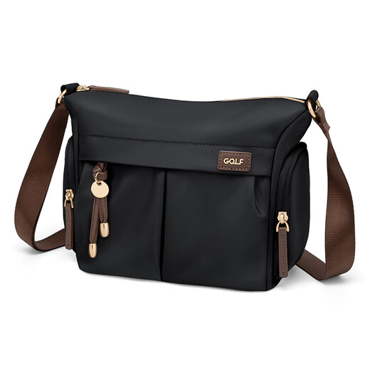 Golf (GOLF) shoulder crossbody bag women's canvas bag women's bag large capacity commuting versatile women's bag water-repellent mobile phone bag