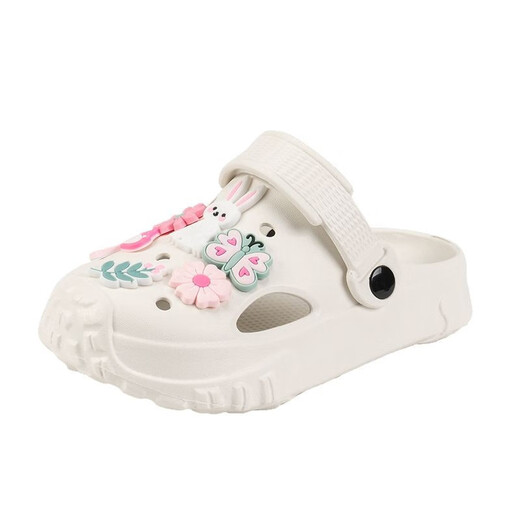 Dibujos de moda de moda de Hualin Eva Slippers Anti-Slip y Odor-Afrow Summer Hole Shoes Negro 28 Tamaño 29 pulgadas Longitud de longitud