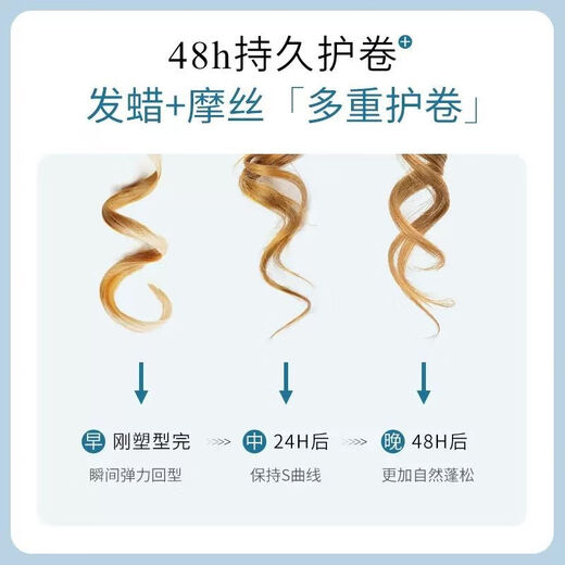 Bingle Foam Hair Wax for Curly Hair Moisturizing and Fluffy French Perm Mousse Wool Curl Bubble Elastic Hairspray for Women and Men Large Capacity Bubble Hair Wax 450ML