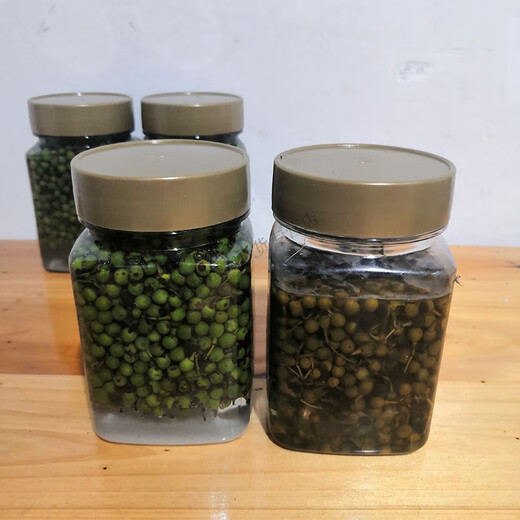 可钦盐泡木姜子新鲜山胡椒木姜子湖南贵州山苍子木姜子泡盐 泡盐木姜子1瓶(500g)