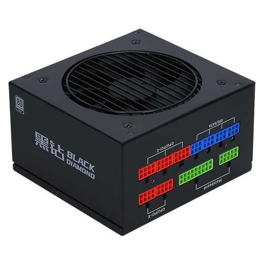 先马（SAMA）黑钻V4系列 台式机电脑电源额定650W/850W/1000W日系金牌ATX3.0全模组电源 支持50显卡 黑钻850 V4 黑色 金牌全模组（ATX3.1）