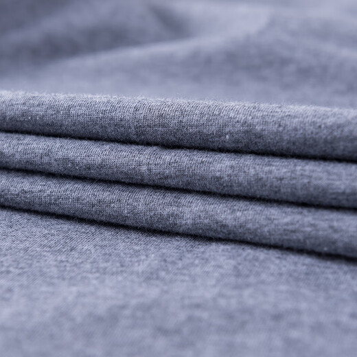 Autumn E family autumn and winter middle-aged and elderly cotton elastic knitted sweatpants men's high-waisted straight loose casual sports pants men's trousers spring and autumn thick navy blue XL