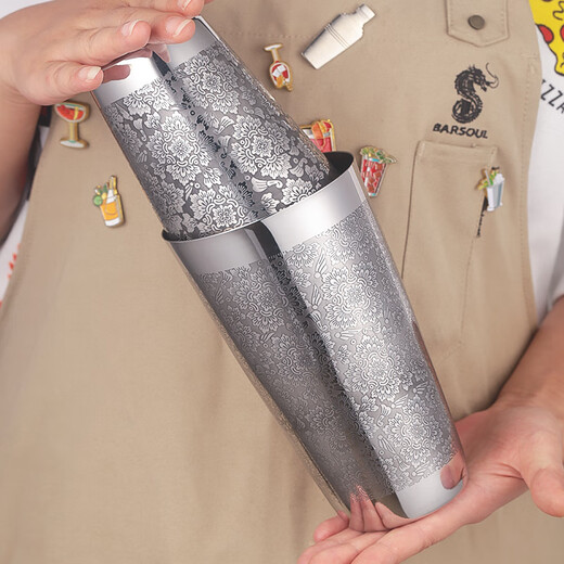 Bar Soul Japanese original imported Naranja Boston bartending shaker set bartending shaker Indian imported BARSOUL pattern model