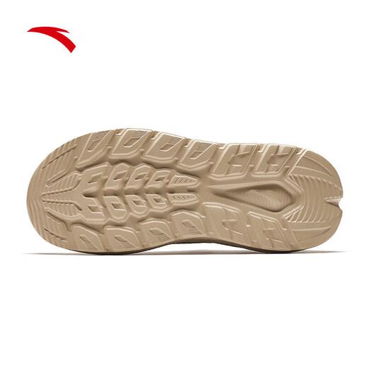 ANTA (ANTA) Explore the World | Breathable and Comfortable Sports Shoes for Men 2026 Summer New Outdoor Shock-absorbing Lightweight and Versatile Training Shoes Raw Wood Color/Charlotte Gray-1 41