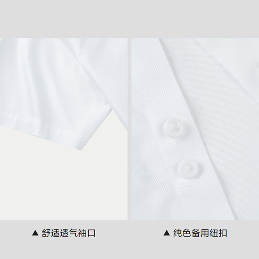 HLA Hailan House short-sleeved shirt men's summer 25 iron-free collar executive shirt L5 machine washable version shirt for men HLA Hailan House short-sleeved shirt men's summer 25 iron-free collar executive shirt L5 machine washable version shirt for men