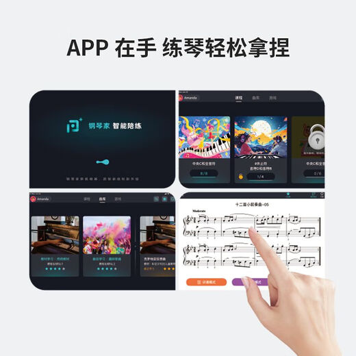 Hailun Zhenya H-2 series electric piano with step-by-step heavy hammer 88-key acoustic piano tone for home use vertical digital Zhenya H-205 performance grade walnut color