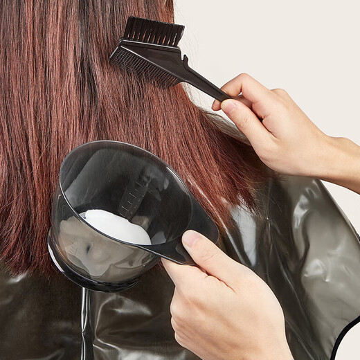 Yodulian haarfärbungswerkzeugset nach Hause dickes Schal gebackenes Öl Haarfärbungsschale Haarfärbungskamm Kamm Weichpinsel Haarfärbungswerkzeug Haarfärbemittel Set