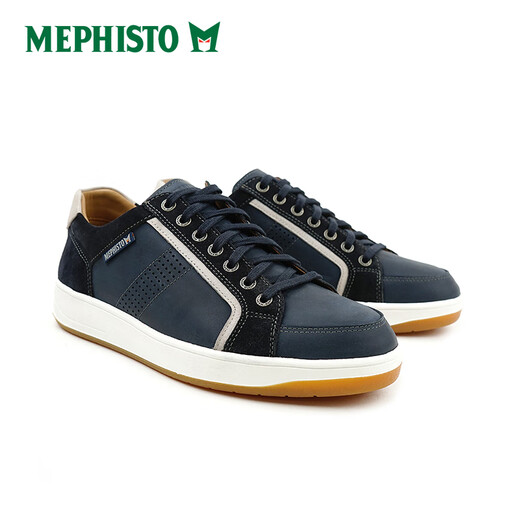 
Ma Feishitu (MEPHISTO)/Ma Feishitu men's genuine leather retro board shoes lace-up wear-resistant casual shoes HARRISON 9892/1580 (Khaki) 39
