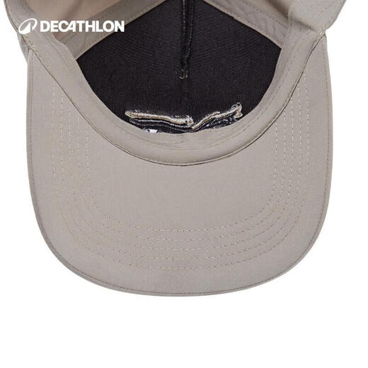 Decathlon (DECATHLON) fishing fisherman hat outdoor sun hat sun protection breathable travel hat sun hat CAP new off-white one size adjustable