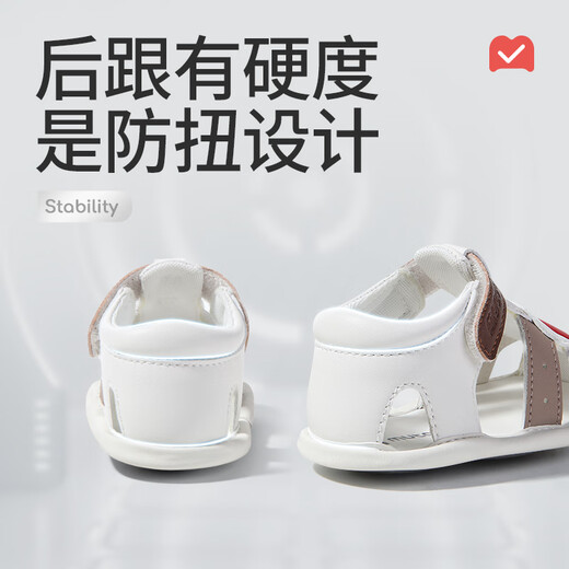 Shepherd Boy Soft Hug Chaussures 2025 Été Nouveau style garçon Soft Sole Baby Step Shoes Front Chaussures Hollow Toddler Baby Sandales pour filles Xiaoguohong 16 chaussures avec longueur intérieure 12,5 cm / Convient pour la longueur du pied 12,2 cm