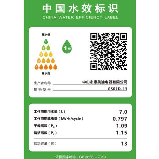 Chigo National Subsidy 20% off Chigo Dishwasher Household Fully Automatic Dishwasher Embedded 13 Sets Large Capacity UV Disinfection Dishwasher 13 Sets Embedded + Color Screen Touch + Independent Control + First-Class Water Efficiency (Black)