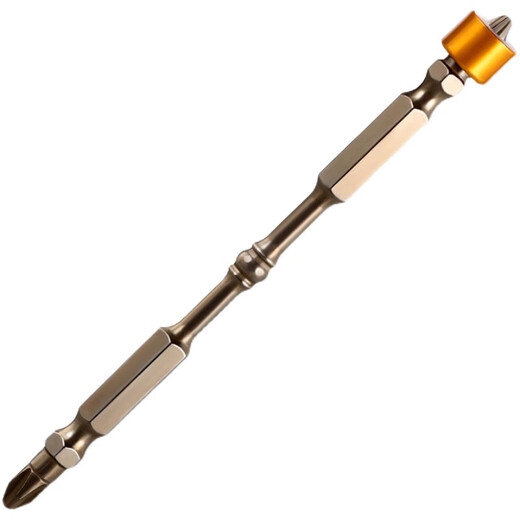 Suizhiyu Cross Bit Strong Magnetic Ring High Hardness Bit Extended Hand Electric Drill Wind Batch Plum Blossom Electric Screwdriver Set 65mm 5-pack