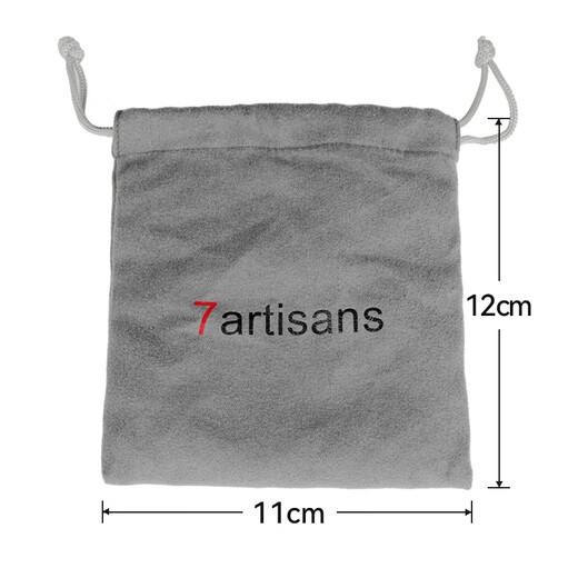 Seven Craftsmen lens storage bag, dust-proof, shock-proof, bump-proof, dirt-resistant, portable, suitable for Nikon, Sony, Fuji, Canon SLR and mirrorless cameras