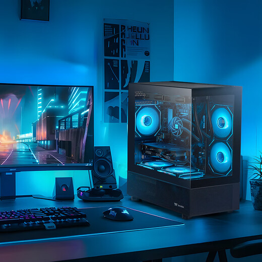 Ningmei Du Soul i5 14600KF/RTX5060Ti/16G/1T designer e-sports gaming desktop assembly computer host complete set