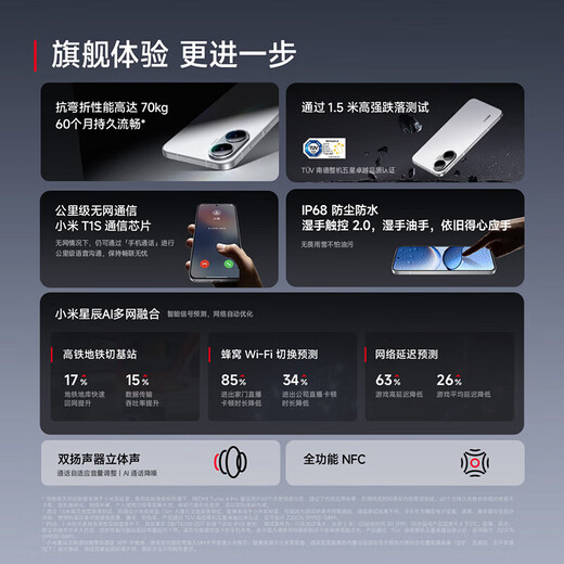 小米REDMI Turbo 4 Pro 第四代骁龙8s 7550mAh长续航 IP68防水 小米红米5G手机 白色 12GB+256GB 国补专享