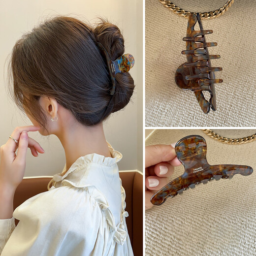 Chimera (CHIMERA) French simple shark clip hair clip back of the head ponytail clip hair accessories hairpin birthday gift for girlfriend