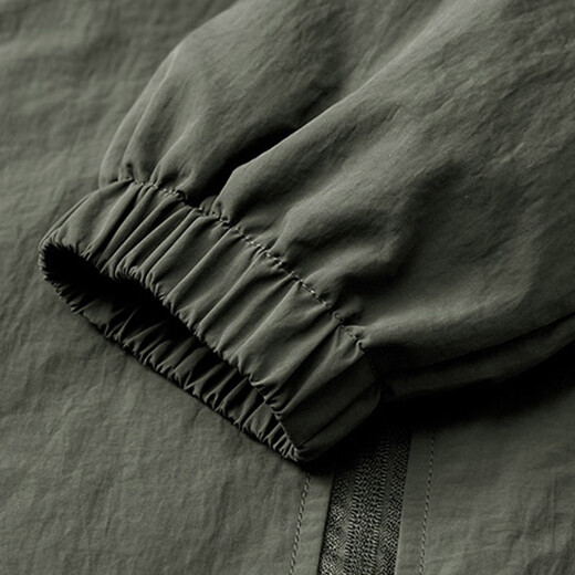 JEEP SPIRIT Jeep Jacket Men's Spring and Autumn Jacket Casual Top Solid Color Lapel Casual Jacket Dark Gray XL