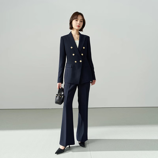 Lady Bird suit, female business attire, interview formal attire, high-end workplace suit for small people