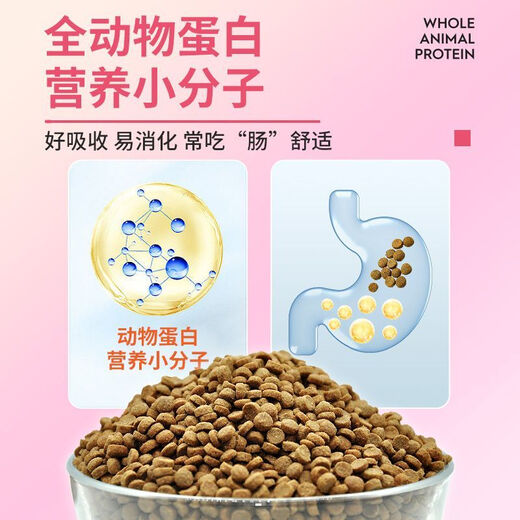 Nobili Lactoferrin Fresh Meat Grain-Free Baked Kitten Cat Food for 1 to 4 to 12 Months Adds Large amounts of Lactoferrin - 2:5 Jin Jin equals 0.5 kg