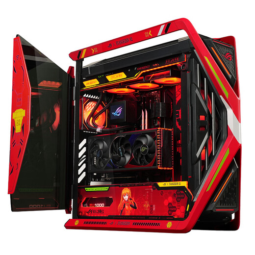 ASUS Genesis ROG family bucket R9 9950X3D RTX5090 Night God assembly computer AMD new AI learning game console Asuka trendy brand DIY custom assembly machine four R9 9950X3D+RTX5080