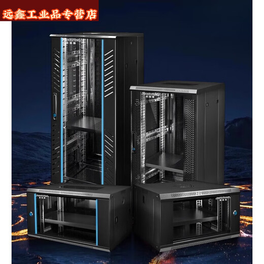 Oumanruoli network cabinet computer room server rack weak current box monitoring wall-mounted 4u6 1.4 meters 27U national standard thickened width 600 depth 600