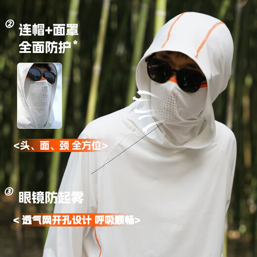 Huashi's new product Xunhu Ice Silk Sun Protection Clothing is cool, breathable, quick-drying and sweat-wicking, casual outdoor fishing clothing for men and women. Xunhu Ice Silk Sun Protection Clothing M