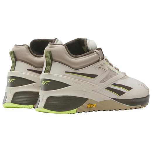 Reebok Men's Shoes Nano X3 Adventure Training Shoes Cushioning Comfortable Flexible Stable Grip Sports Shoes Boulder Beige F23/Laser L 42