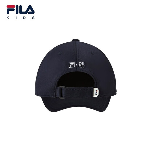 FILA children's clothing children's baseball cap autumn and winter new casual fashion printed sun visor for boys and girls Legend Blue-FNV 4-8 years old S