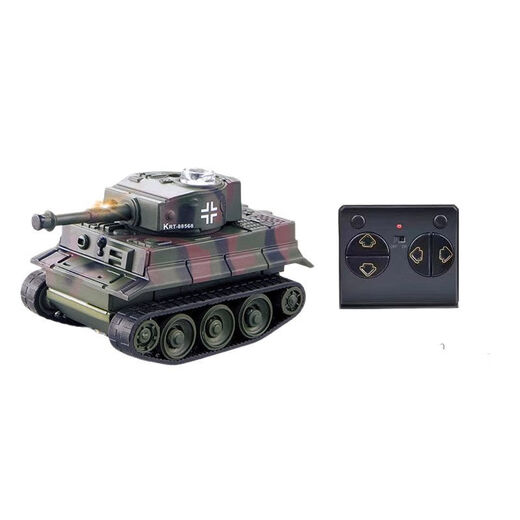 IGNB Mini control remoto CAR MINI TANTADOR DE TANQUE PEQUEÑO Niños Electric Electric Electric Simulation Simulación Off-Road Mini Tank 585 Camuflaje Tanque Rojo
