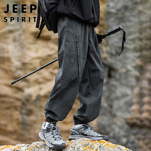 JEEP SPIRIT Jeep Assault Hose Herren Herbst und Winter Arbeitskleidung Freizeithose Herren lockere Leggings Sport trendige Hose