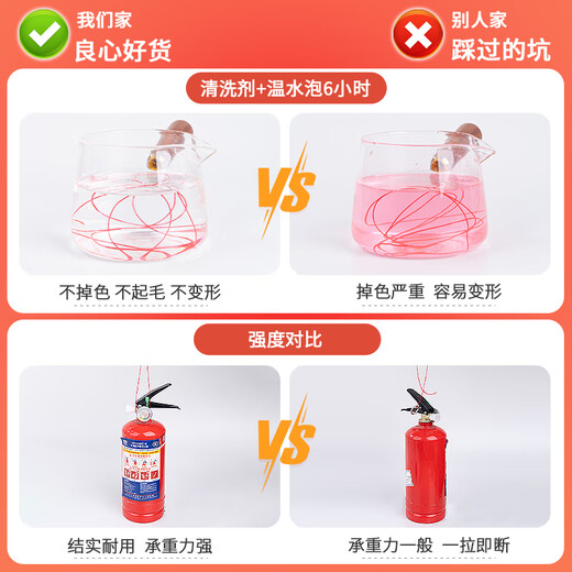 Aifsa No. 72 jade wire braided rope hand rope bracelet special necklace rope pendant lanyard handmade material diy braided wire No. 72 jade wire/red/0.8mm/50m