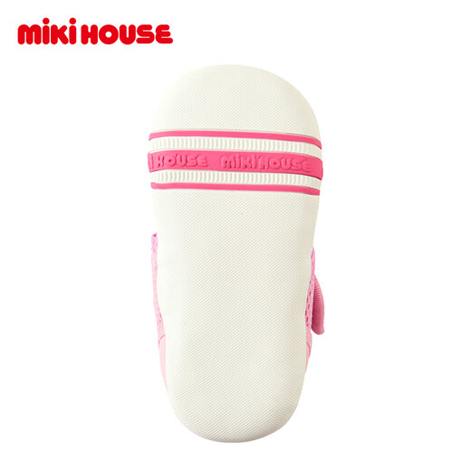MIKIHOUSE sandals summer toe-toe girls' sandals non-slip breathable mesh baby boy toddler sandals baby shoes pink 11.5 inner length 11.5cm