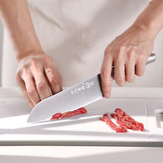 十八子作 家用菜刀不锈钢刀具切菜切肉水果刀多用刀H307