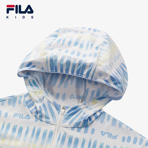 FILA Children's Clothing Children's Sun Protection Clothing 2025 Summer New Women's and Older Children's Tennis Sports Lightweight Jacket Full Print One-ZA 140