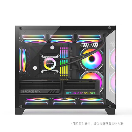 Colorful 14th generation i5 14600KF/RTX5070Ti RTX5060Ti desktop water-cooled fever game AI design rendering assembly computer host DIY complete machine with four i5 14600KF丨D4丨RTX5070丨16GB memory
