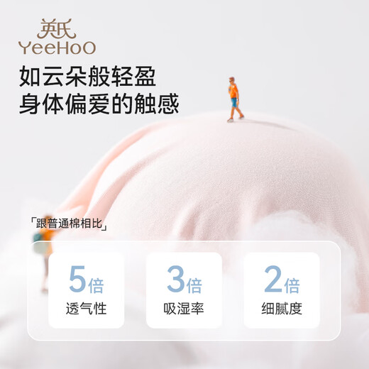 YEEHOO antibacterial cotton children's underwear 6-12 years old primary school girls and boys unclip PP boxer briefs 4 pack