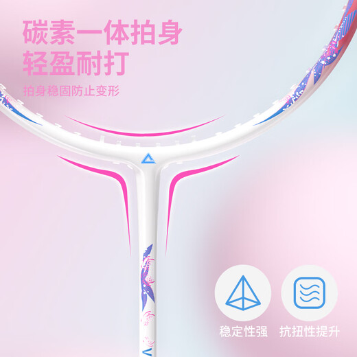 匹克羽毛球拍对拍套装超轻碳素拍防断线耐打训练比赛成人学生