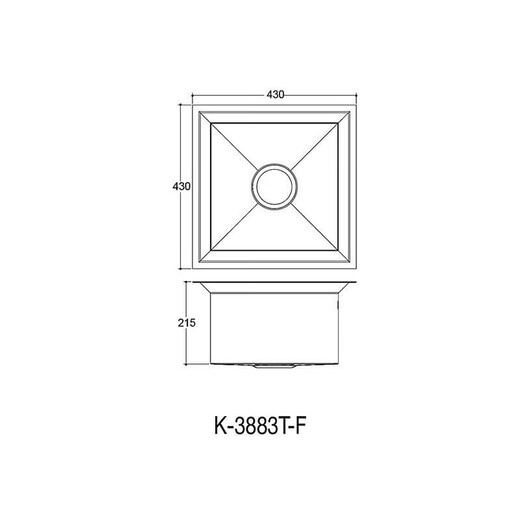 科勒（KOHLER）科勒K-3881388397830T-FP-NA珀丽斯斯莱厨房水槽单双槽厨盆 K-3881T-F/P-NA