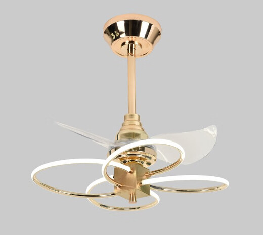 Leshi Lighting (NVC) 2025 Новый креативный тихий фан-свет минималистская столовая спальня гостиная с электрическим вентилятором потолочного вентилятора.