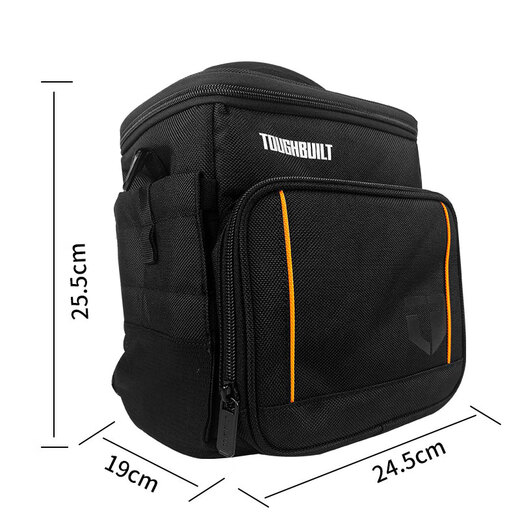 Tuobide Large Capacity Tool Bag Portable Outdoor Sturdy and Durable Insulated Storage Bag Foldable Camping Tool Bag Foldable Insulated Work Meal Bag TB-L1-S-10-B