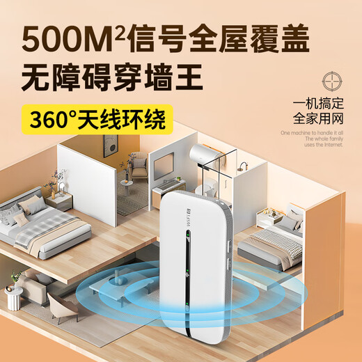 德芊【免费试用720天】25新款5G千兆网速移动随身wifi6免预存高速全新升级无限制流量无线车载宽带路由 1万毫安【帝王版】-免费试用1年-赠送体验流量