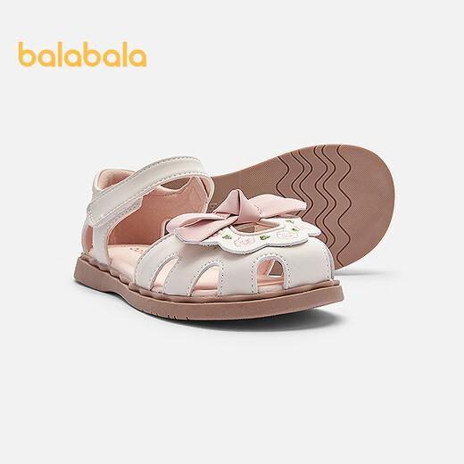 Balabala children's shoes children's sandals girls' shoes 2025 summer princess shoes literary national style flat shoes 208225141012