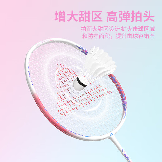 匹克羽毛球拍对拍套装超轻碳素拍防断线耐打训练比赛成人学生