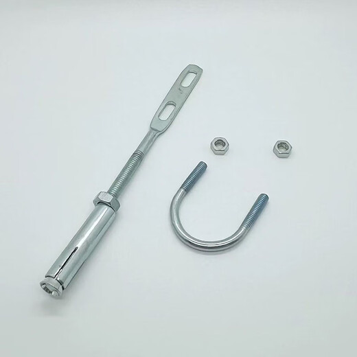 Kunsui Natural Gas Expansion Toka U-shaped fixed pipe trusteeship card 4 points natural gas pipeline expansion bolt card fixed special hoop 4 points card 8*150mm Expansion Toka 5 set