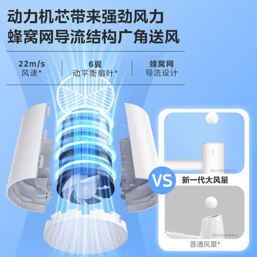 Midea high-power household hair dryer with tens of millions of negative ions and constant temperature hair care, portable for business trips, home hair dryer for student dormitories, can be used as a Mid-Autumn Festival gift for male and female couples to start school, stand type | 1800W | lavender purple