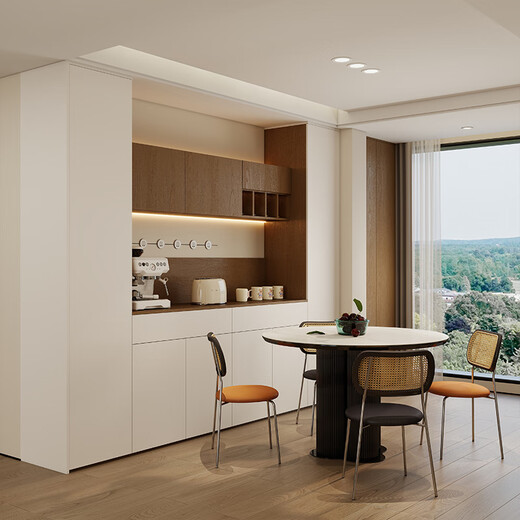 Quanyou (QUANU) Quanyou whole house custom-made bedroom wardrobe integrated storage cabinet living room TV cabinet wall-mounted sideboard entrance entrance cabinet 799/ (for specific plans, please contact customer service)