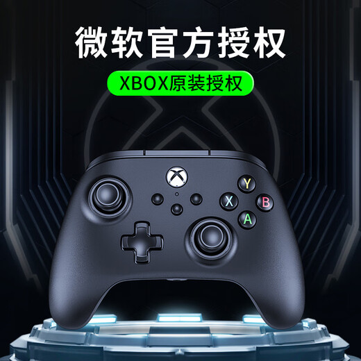 PowerA Microsoft officially authorized xbox game wired handle supports pc steam computer xbox series live dual shadow wonderland shadow monster hunter mingmoyuanxuzhiyu