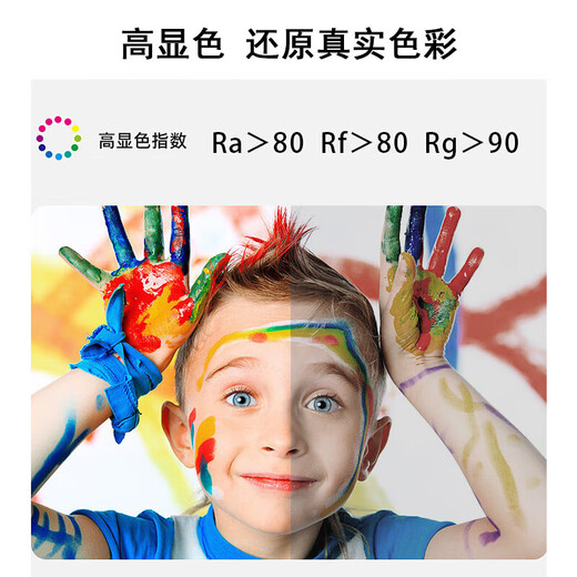 Beigong LED light bulb energy-saving light bulb E27 large screw mouth household commercial stall high-power factory lighting cylindrical bulb 18W white light 6500K